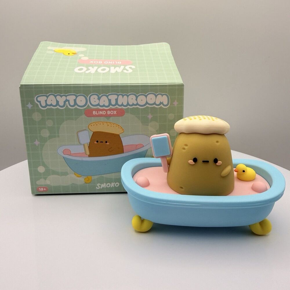 Smoko Tayto Bathroom Blind Box Figure - Confirmed Tayto Bath